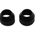 V-Twin 28-0902 35mm Rubber Fork Boots Black