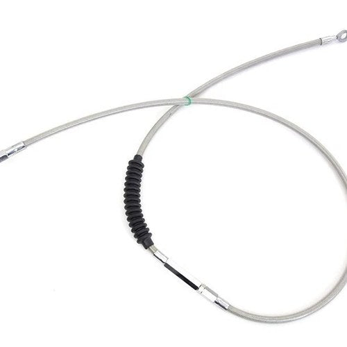 V-Twin 36-8055 60.63" Braided Stainless Steel Clutch Cable
