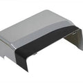 V-Twin 42-0701 Battery Top and Side Cover Chrome with Black Accent