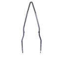 V-Twin 50-1357 25" Round Sissy Bar Top Black