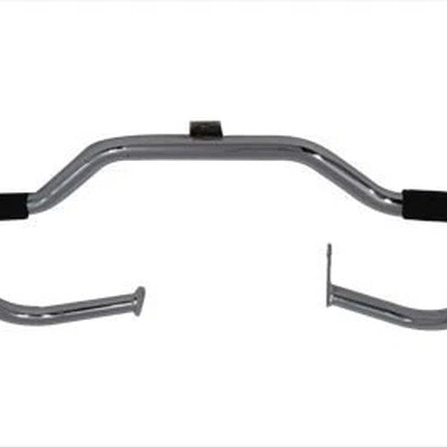 V-Twin 51-0995 Chrome Front Engine Bar with Footpeg Pads