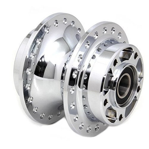 V-Twin 45-0958 Chrome Front Wheel Hub