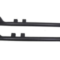 V-Twin 30-0973 M8 33" Straight Fishtail Exhaust Extension Set Black