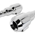 V-Twin 30-0073 Grenade Muffler Set Chrome