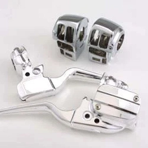 V-Twin 22-0881 Chrome Handlebar Control Kit