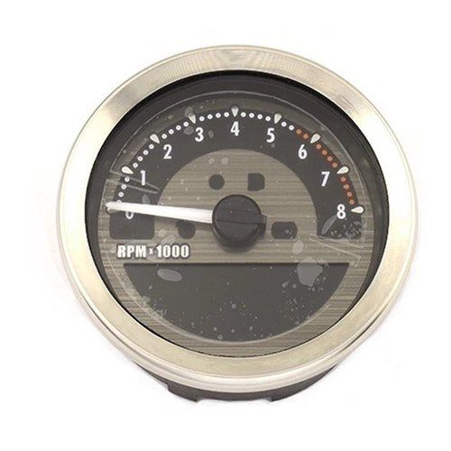 V-Twin 39-1130 Aee 4" Dakota Style Speedometer Black