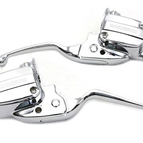 V-Twin 26-0455 Handlebar Control Kit Chrome with Hydraulic Clutch