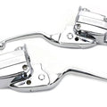 V-Twin 26-0455 Handlebar Control Kit Chrome with Hydraulic Clutch
