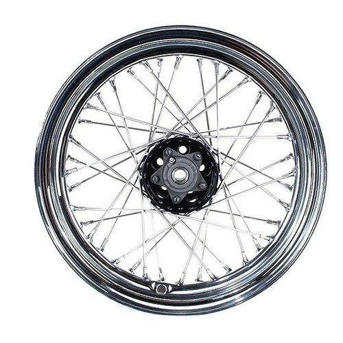 V-Twin 52-0453 16" x 3.00" KH Type Star Hub Wheel Black