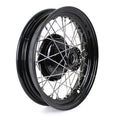 V-Twin 52-0766 45" WL 16" x 3.00" Front Wheel Assembly Black