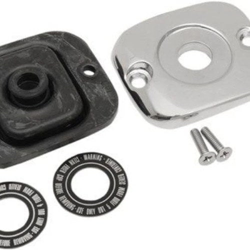 Drag Specialties 1731-0469 Chrome Front Master Cylinder Lid for Harley