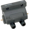 Drag Specialties 2102-0215 12 Volt Ignition Coil Black 5 Ohm Points Dual Fire