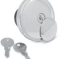 Drag Specialties 0703-0230 Chrome Right Hand Locking Vented Gas Cap 96-25 Harley