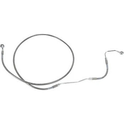 Drag Specialties 1741-2930 +8" Extended Length Stainless Steel Brake Line Kit