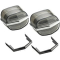Ciro 40933 Light Smoke Lens Taillights for Harley Tri Glide Ultra 09-24