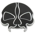 Drag Specialties 0703-0786 Black Split Skull Right Hand Vented Gas Cap for 96-24