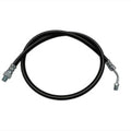V-Twin 23-0720 Rear Brake Hose Black Rubber 33.5" DOT Approved -Harley Flh 73-80