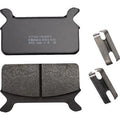 Drag Specialties 1720-0207 Rear Organic Aramid Brake Pads for Touring 86-99