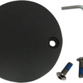 Drag Specialties 0940-1643 Flat Black Timer Points Cover for M8 17-24