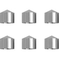 Ciro 70007 Chrome Rocker Box Bolt Cap Set for Harley Twin Cam 99-17
