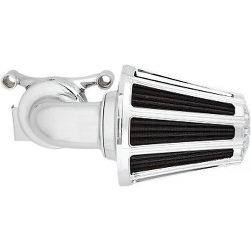Arlen Ness 81-030 Chrome 10-Gauge Monster Sucker Air Cleaner Kit for M8 17-24