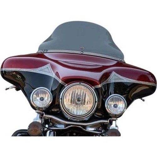 Klock Werks 10.5" Tint Flare Windshield for Harley 96-98 Flht Flhtc