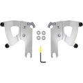 Memphis Shades HD MEK2039 Road Warrior Trigger-Lock Mount Kit- Polished - Flhr