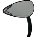 Custom Dynamics Mirrors Pair w Run/Turn Signal Black Harley