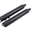 Cobra 6303RB Black 909 Twins Slip-On Mufflers for 09-22 Tri Glide