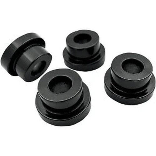 LA Choppers LA-7400-00B Black 5 Degree Angled Handlebar Riser Bushing Kit