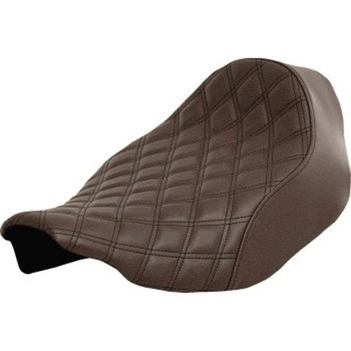 Saddlemen 823-07-002BLS Renegade Solo Seat Brown Lattice Stitch for 23-24