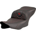 Saddlemen 823-07-20804 RoadSofa Seat Red Dragon Scale Stitch for 23-24
