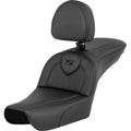 Saddlemen 804-05-187BR RoadSofa Seat w Backrest for 04-05 Dyna Wide Glide