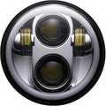 Custom Dynamics CD-575-H-C Chrome 5.75" LED Halo Headlamp