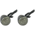Custom Dynamics Black Clear/Amber ProBEAM LED Bullet Bezel Turn Signals