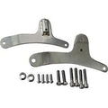 Drag Specialties 1504-0109 Chrome Sissy Bar Side Plates for 86-93 Sportster