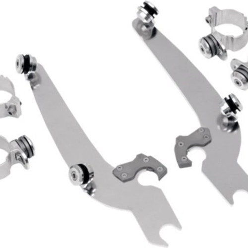 Memphis Shades Sportshield Hardware Polished Kit Harley Sportster & Fxd Dyna