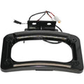 Black Dual-LED License Plate Frame Indian Chief Roadmaster Springfield 14-20