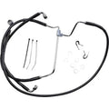 Drag Specialties 1741-3978 Extended Length Black Vinyl Brake Line Kit