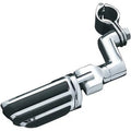 Kuryakyn 4436 Chrome Pilot Pegs with 1-1/4" Offset Clamps