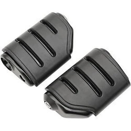 Kuryakyn 7567 Trident Dually Iso Pegs- Black - without Mount Ends