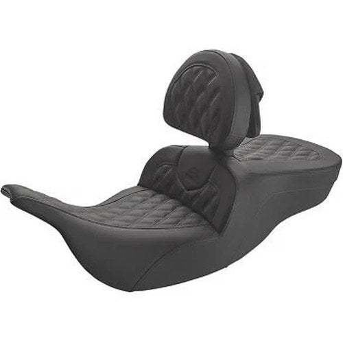 Saddlemen 897-07-182BR Roadsofa Lattice Stitched Seat for 97-07 FLHT/FLTR