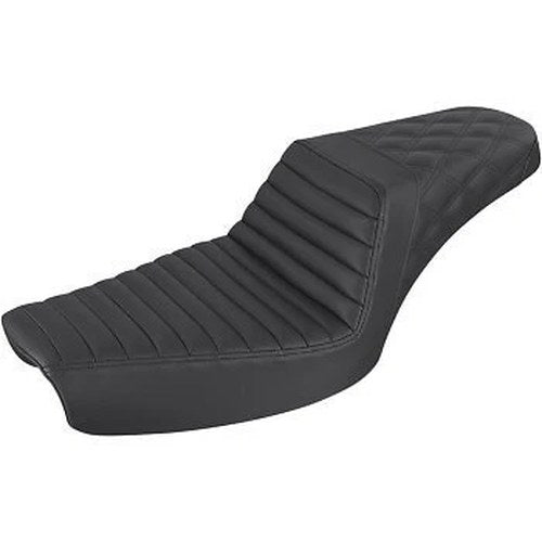Saddlemen 896-04-176 Step-Up Seat Tuck-n-Roll / Lattice Stitch for 96-03 Fxd