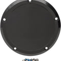 Drag Specialties 1107-0556 Gloss Black Derby Cover for Harley Touring 16-23
