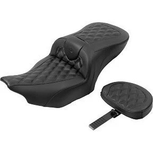 Saddlemen 823-07-206B0 Roadsofa Lattice Seat w Backrest Harley FLTR/FLHX '23-'24