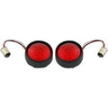 Custom Dynamics Black Rear ProBeam Bullet Bezel Rear LED Turn Signal Inserts