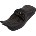 Saddlemen 808-07B-18907 RoadSofa Seat Gold Honeycomb Stitch for 08-24 Touring