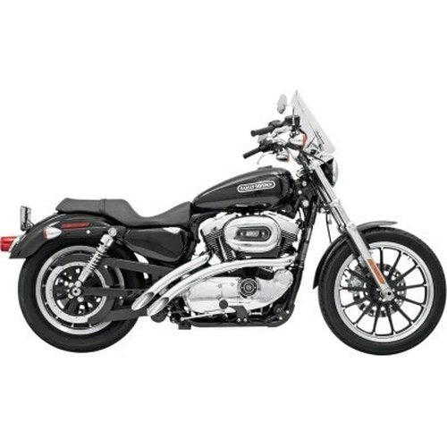 Bassani Chrome Radial Sweepers Exhaust System for Harley XL Sportster 86-03