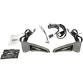 Custom Dynamic Chrome Smoke Sequential Tour Pak Seat Back Rest LED Lights Cvo