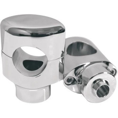 LA Choppers LA-7410-00 Chrome 1-1/2" Springer Handlebar Riser Kit